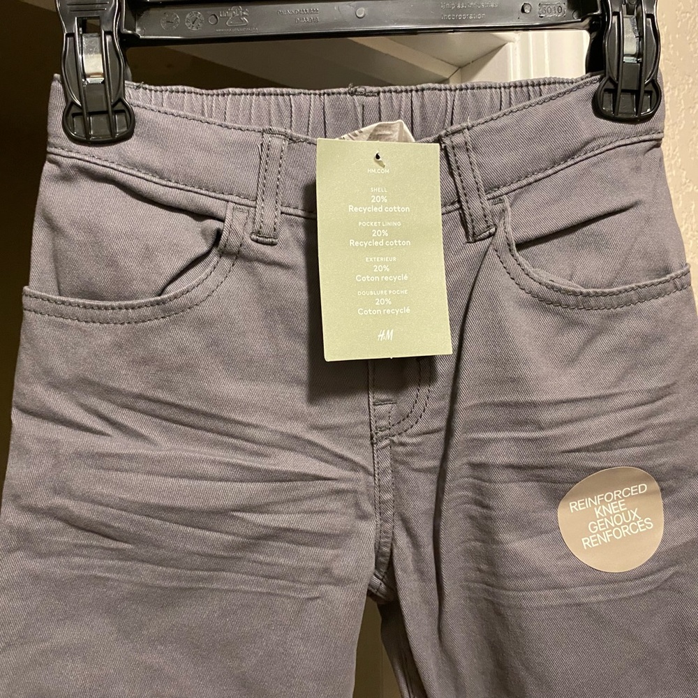 H&M gray boys pants size 7